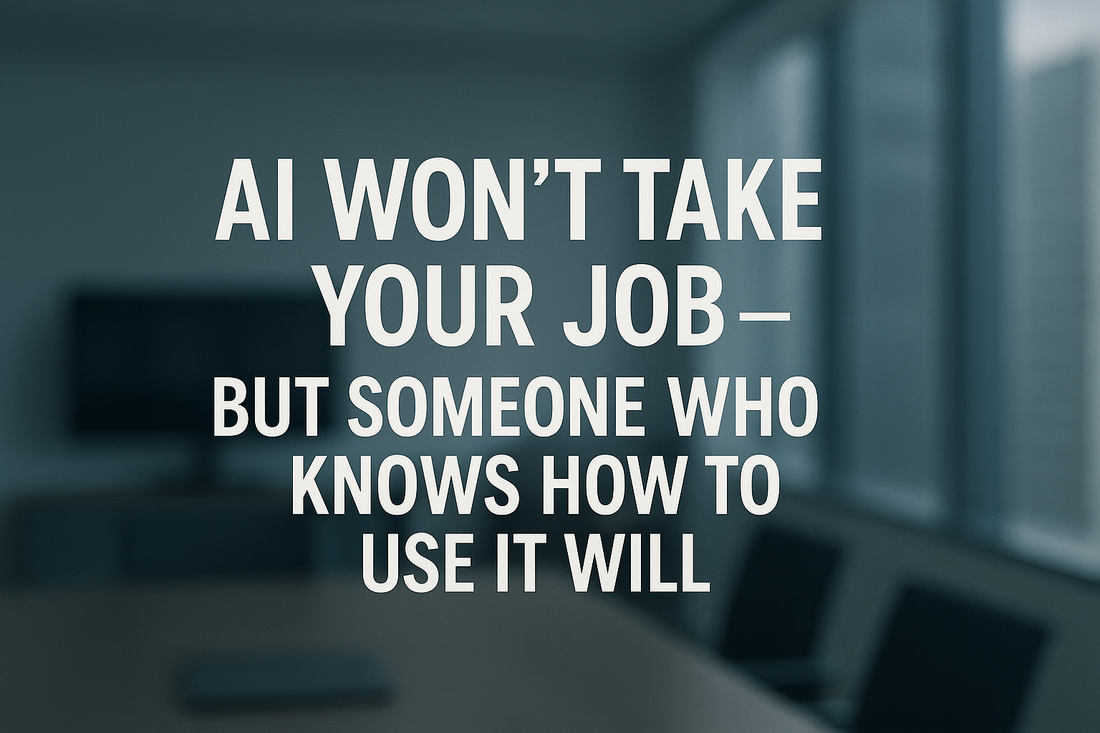 How AI Is Reshaping the Workplace — And Why Upskilling Now Will Protect Your Career