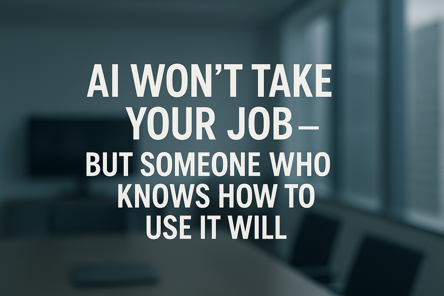 How AI Is Reshaping the Workplace — And Why Upskilling Now Will Protect Your Career