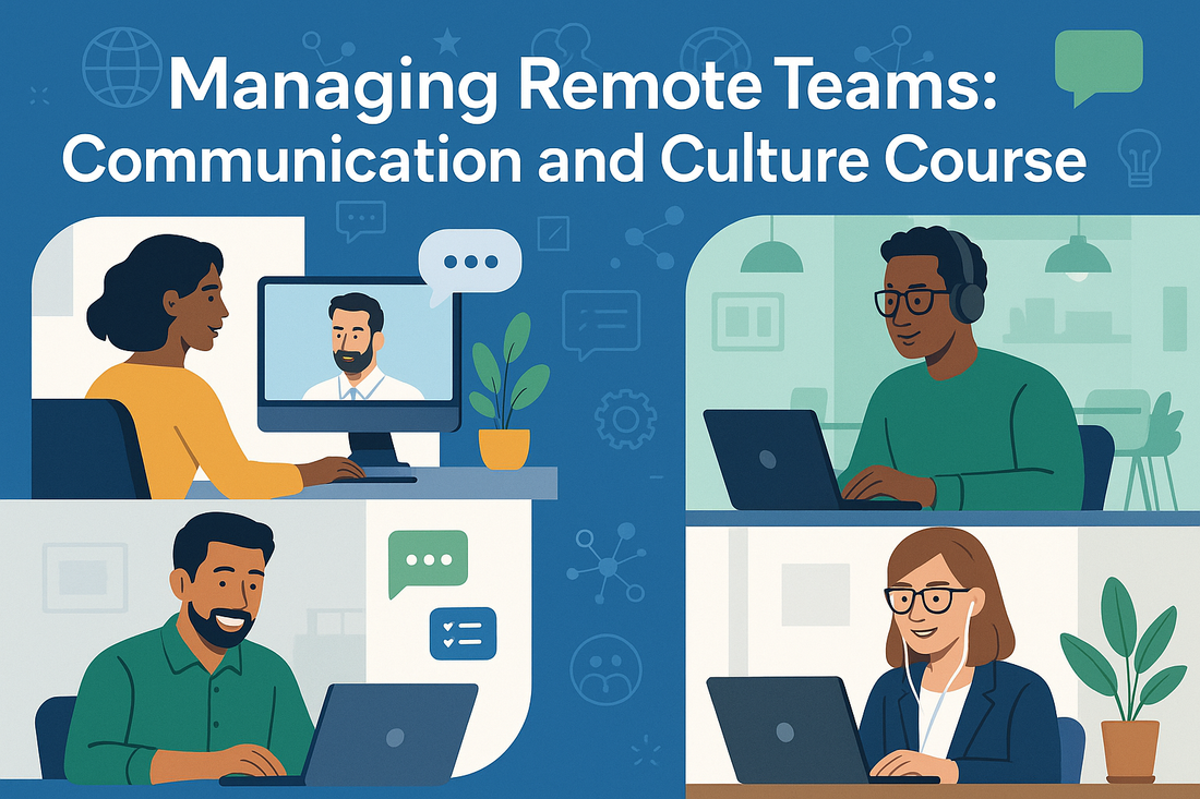 Managing remote teams course