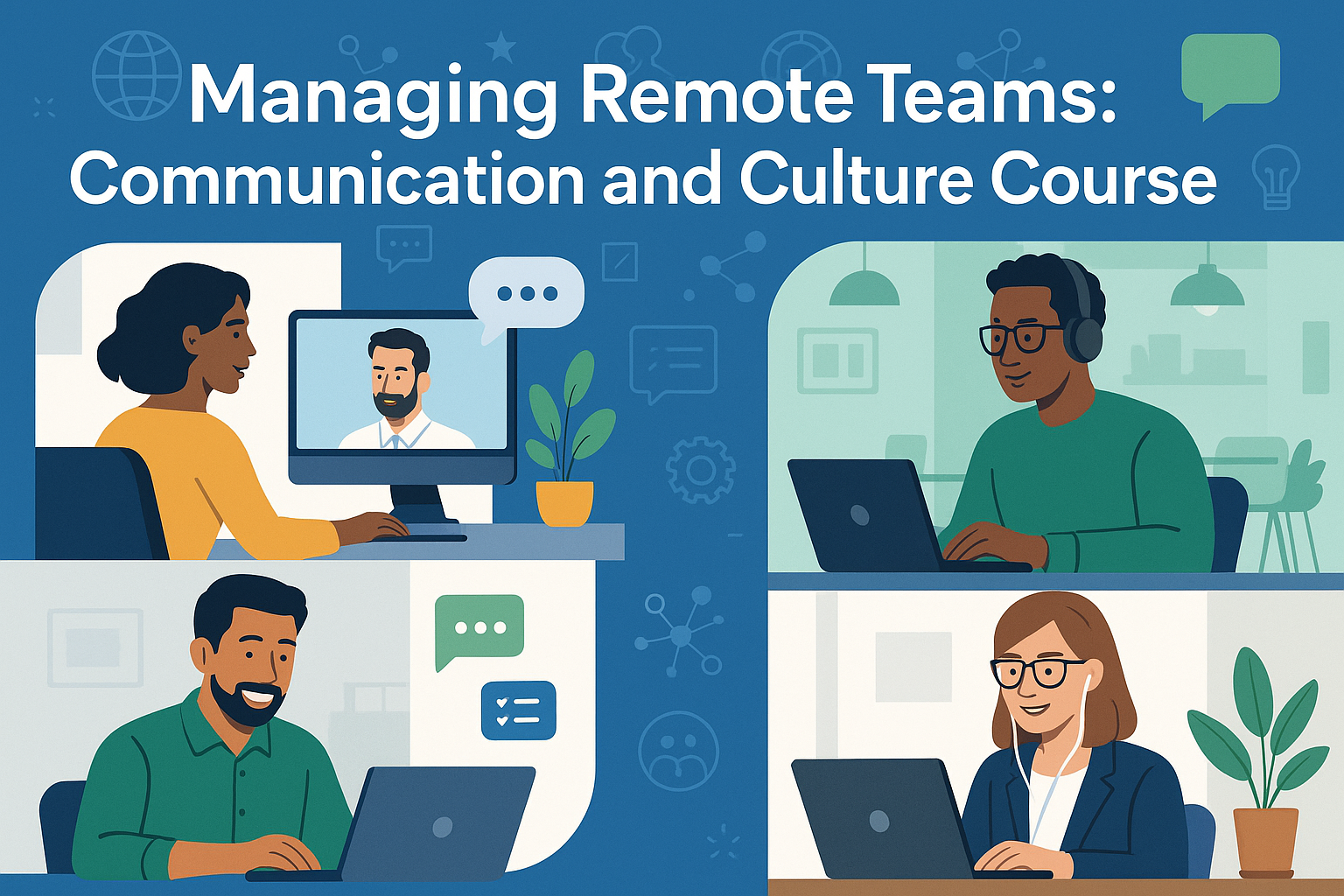 Managing remote teams course