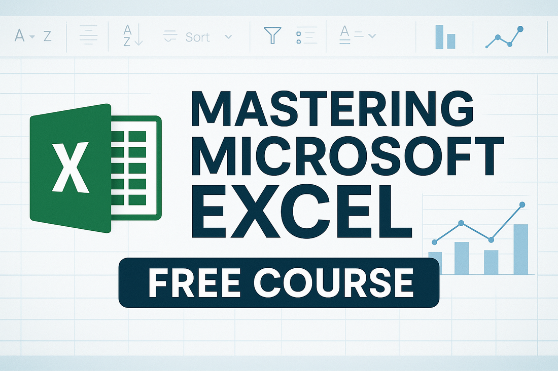 Mastering Microsoft Excel Free Course