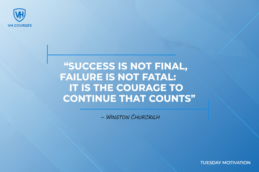 Success Is Not Final, Failure Is Not Fatal