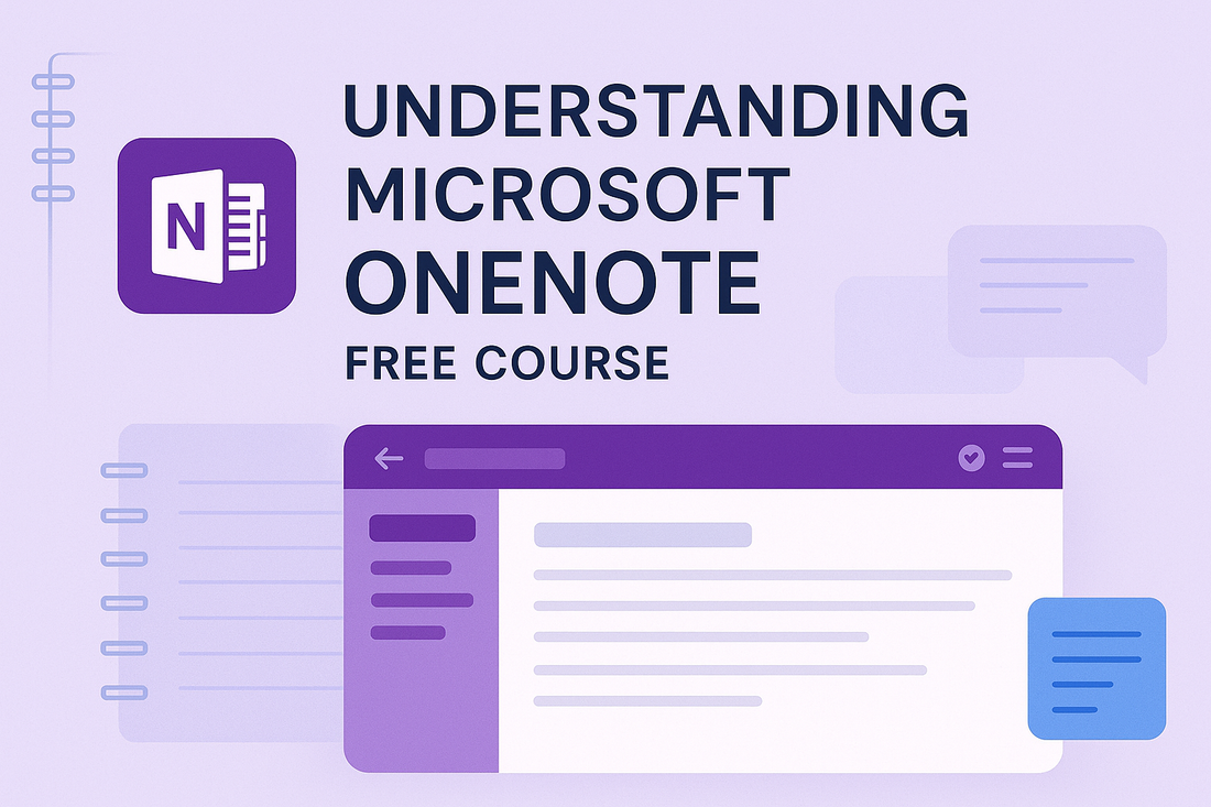Understanding Microsoft OneNote Free Course