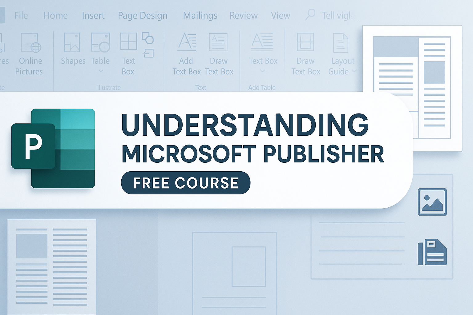 Understanding Microsoft Publisher Free Course