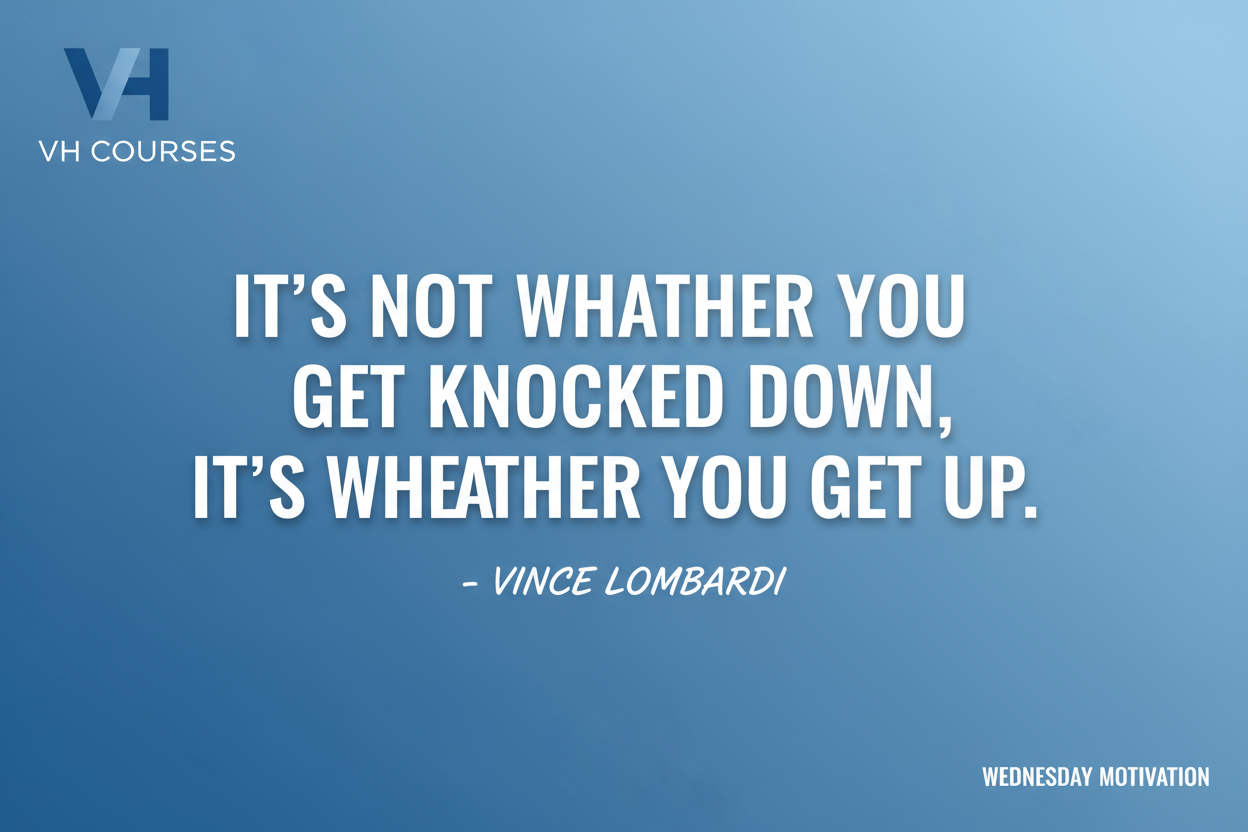 Wednesday's Motivation: The Middle of the Week Is Where Winners Are Made