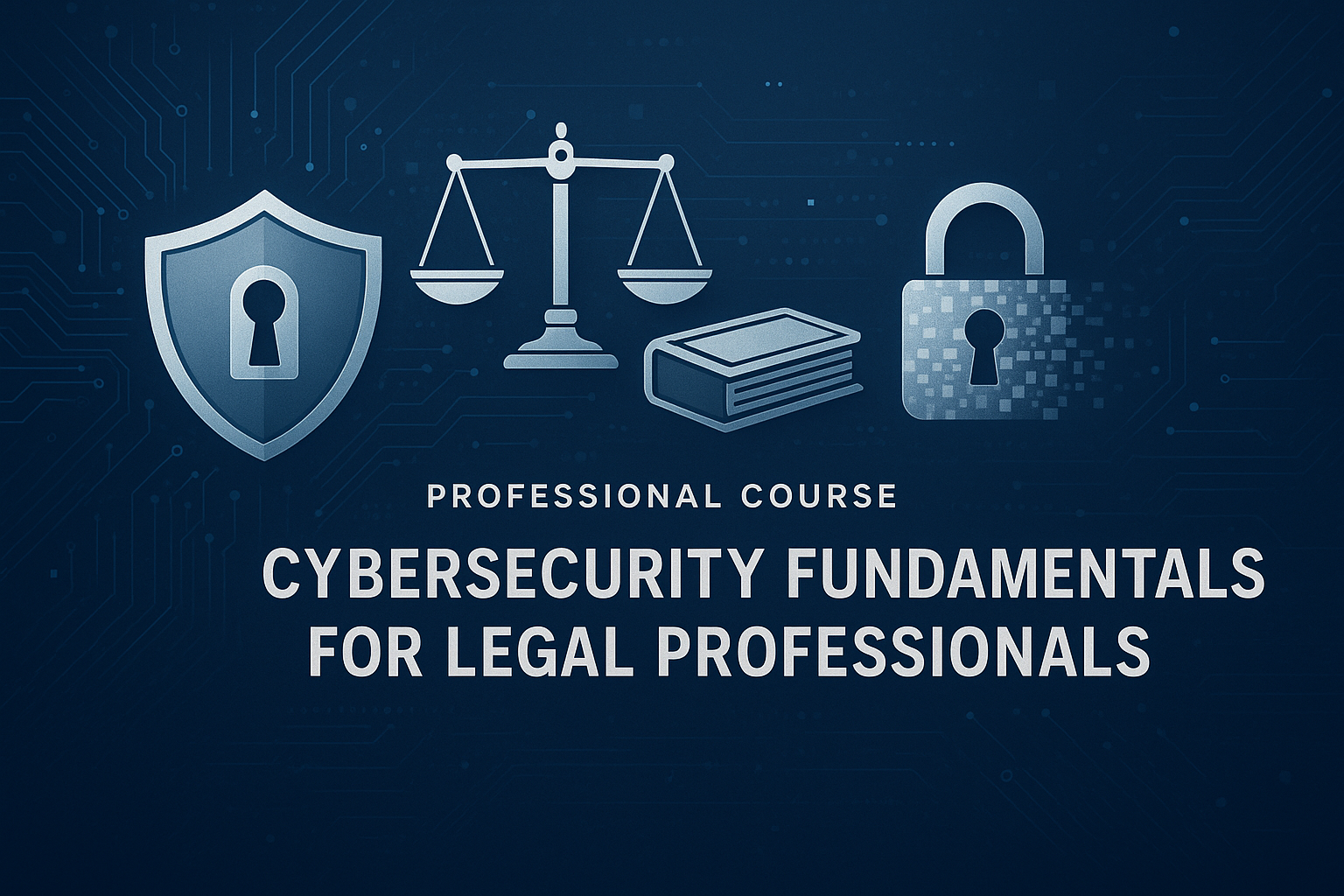 Cybersecurity Fundamentals for Legal Professionals Course