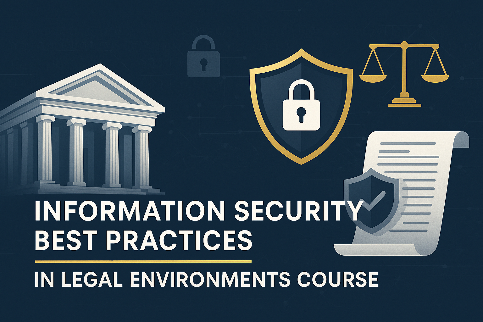 Information Security Best Practices in Legal Environments Course