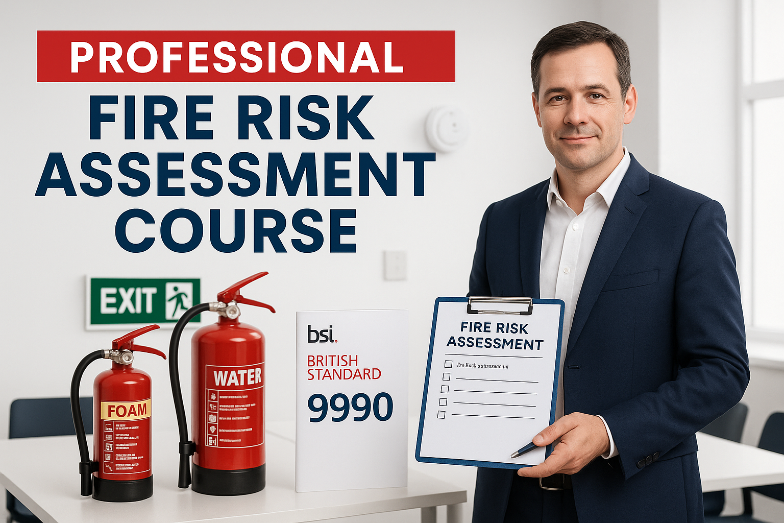 British Standard 9990 – Fire Risk Assessment Course